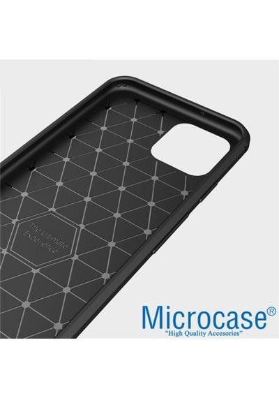 Microcase Google Pixel 4 Xl Brushed Carbon Kilif - Siyah 398356832