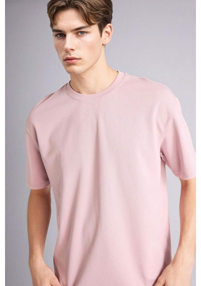 Defacto Nefes Alabilen Oversize Tişört X3926az26spbr503 Bordo-br503