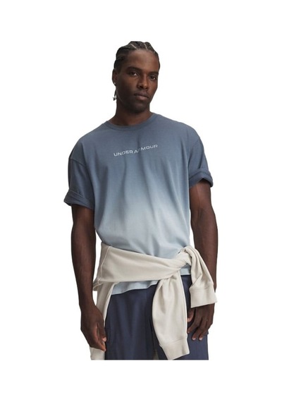 Under Armour M Hwt Gradıent Ss Erkek T-shirt 6013624-410 Mavi