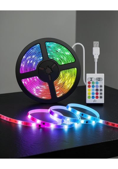 5m Rgb Işıklı Şerit Led Uucz5mşeritled2