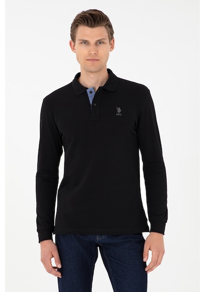 U.s. Polo Assn. Erkek Siyah Sweatshirt 50289062-vr046 Siyah