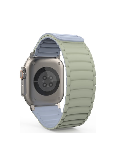 Apple Uyumlu  Watch Ultra / Watch Ultra 2 49mm Strap Manyetik Mıknatıslı Silikon Kordon Kayış