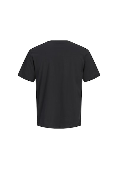 Jack & Jones Erkek Gögüs Baskili Tisört - Blaneo - 12298018 Siyah