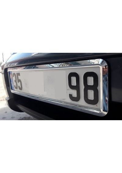 Consept Bmw F10 Krom Plakalık 2Adet