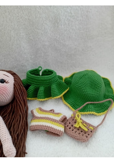 Amigurumi Su Bebek Çok Renkli