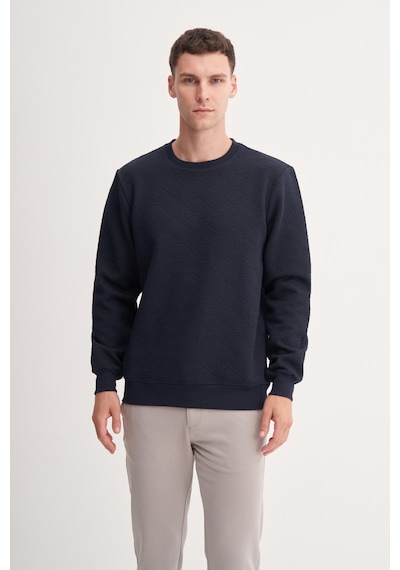 Cazador 53410 Erkek Bisiklet Yaka Sweatshirt Laci