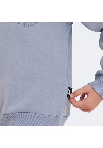 Slazenger LONE Çocuk  Taş Gri Sweatshirt