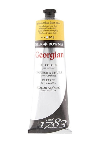 Georgıan 225 ML Yağlı Boya 618 Cadmium Yellow Deep (Hue)