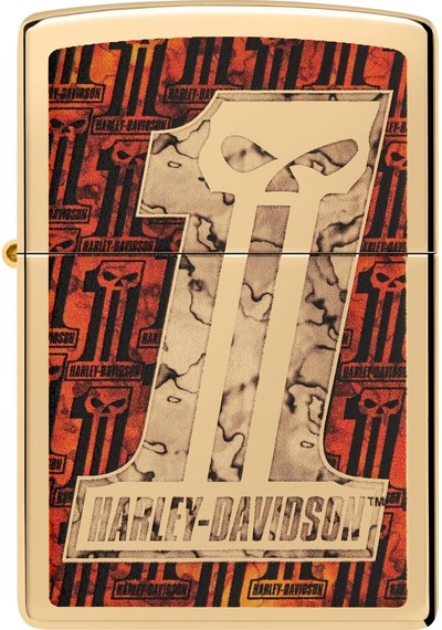 Zippo Harley Davidson Number One Dizayn Çakmak