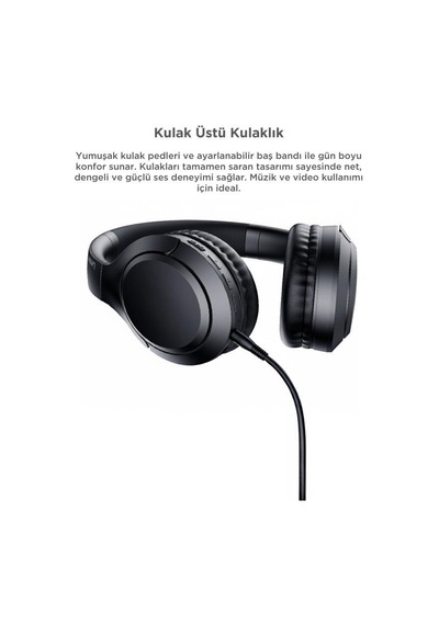 Lenovo TH53 Bluetooth 5.1 Kulak Üstü Kulaklık