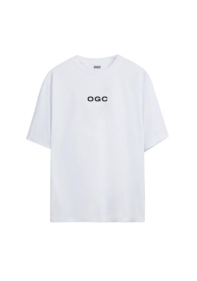 Ogc Oversize Unisex T-shirt Beyaz