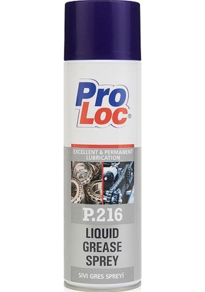 Proloc P216 Liquid Grease Spray 500 Ml 24'lü Paket