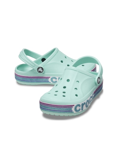 Crocs Bayaband Rainbow Glıtter Clg K Simli Kız Çocuk Terlik 209731 209731 4ss Su Yeşili