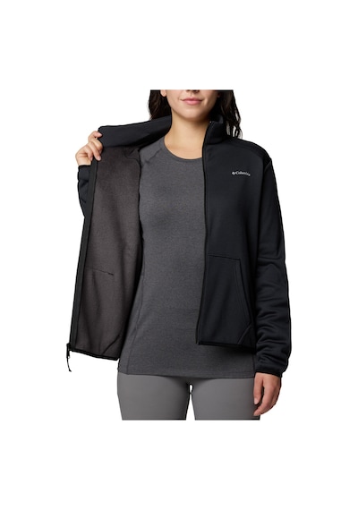 Columbia Hike Tech Fleece Full-zip Kadın Siyah Outdoor Polar Al3534-011 1665582 Siyah