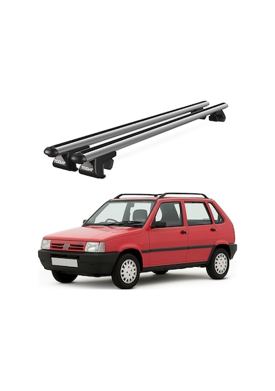 Venüs Fiat Uno 1990-2000 Uyumlu Gri Ara Atkı Port Bagaj Tavan Barı