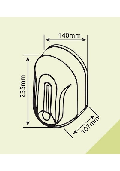 Xinda Zyq110 Fotoselli Sıvı Sabun Dispenseri Beyaz 1100 Ml