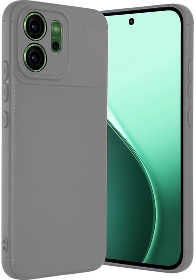 Oppo Reno 14 Uyumlu Auto Focus Karbon Kapak - Gri