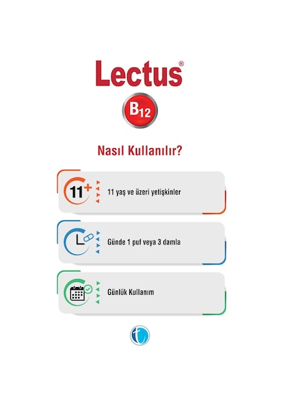 Lectus Metilkobalamin B12 Dil Altı Sprey 10 ML