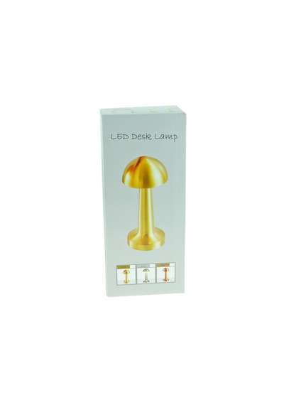 Lamba Şarjlı Masa Üstü Led Lamba 3 Seçenekli Dokunmatik 25 Cm