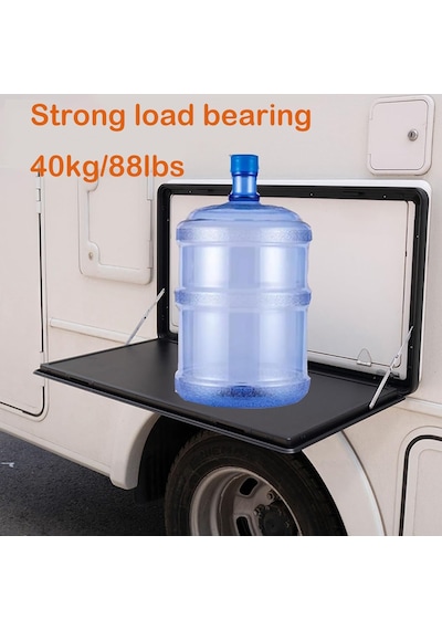 Bu Katlanabilir Rv Masası - Kamp Karavanları Ve Minibüsler İçin Kilitlenebilir Harici Asma Yemek Seti Maksimum Yük 80 Lbs Kompakt Boyut 47x54 Cm Siyah Dış Mekan Katlanır Masa Çok Renkli Bu Katlanabilir Rv Masası - Kamp Karavanları Ve Minibüsler İçin Kilitlenebilir Harici Asma Yemek Seti Maksimum Yük 80 Lbs Kompakt Boyut 47x54 Cm Siyah Dış Mekan Katlanır Masa Çok Renkli
