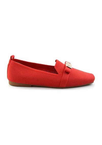 Bambi Kırmızı Kadın Loafer Ayakkabı K01327020382 Kırmızı