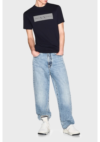 Armani Exchange Erkek T Shirt Xm002472 Af10356 Ub101 Lacivert Lacivert