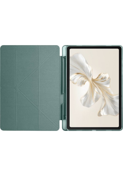 Honor Pad 9 12.1 İnch Tablet Uyumlu Kılıf Katlanır Kalemlikli Standlı Uyku Modlu Akıllı Kapak Kapaklı Kılıf