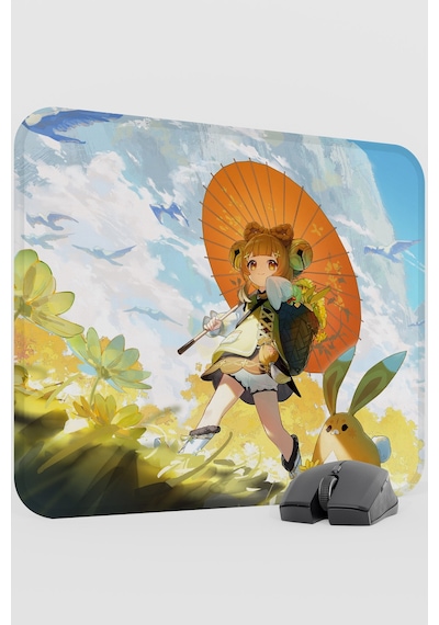 Yaoyao Genshin Impact Anime Oyuncu V5 - 48x40 Xl Gaming Mouse Pad Fare Altlığı