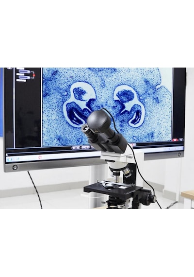 Ece Opto-Edu 5.0 Mp Mikroskop Kamerası Ve Yazılımı Fotoğraf Video Kayıt