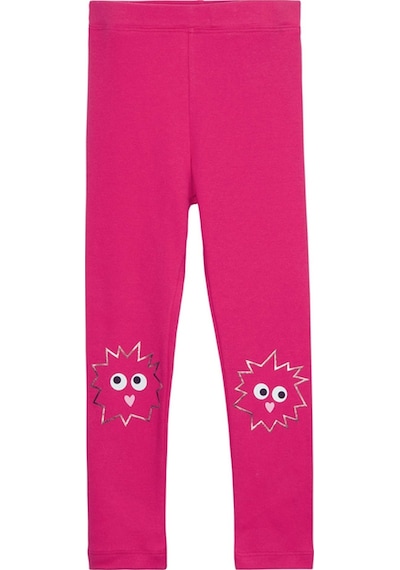 Lovetti Fuşya Kız Çocuk Crazy Eyes Baskılı Şardonlu Tayt 9347F009 Fuşya