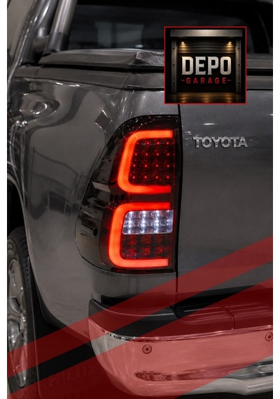 Toyota Hilux Revo 2016 Sonrası Uyumlu Smoke Led Stop Kolay Montaj Yüksek Parlaklık