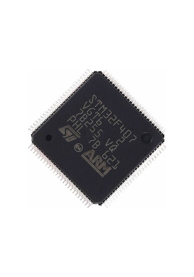 Stm32f407vgt6 Microcontroller Lqfp100 Dsp Fpu Arm Cortex-m4 32