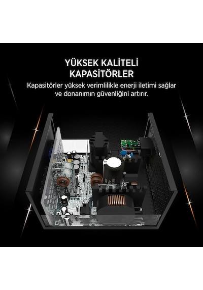 James Donkey JDP650 APFC 12CM 650W Bronze 80+ Power Supply Güç Kaynağı