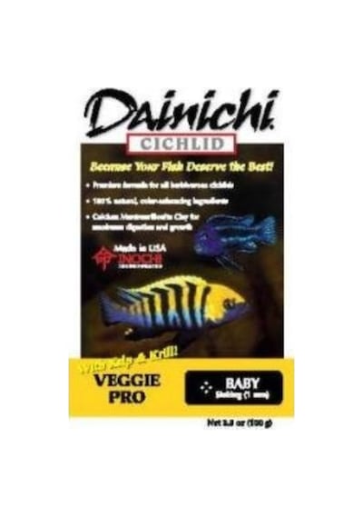 Dainichi Cichlid Veggie Pro (3Mm) 100Gr Açık