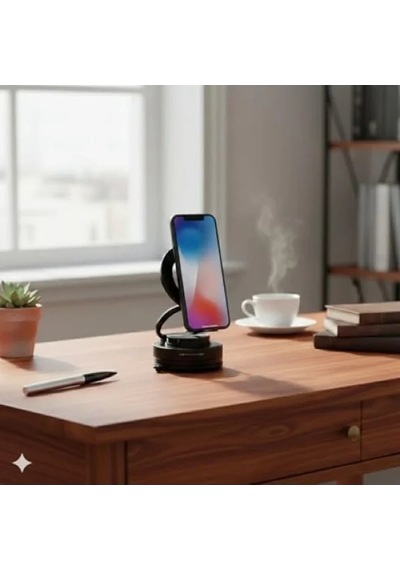 Katlanabilir 360 Derece Dönebilir Metal Telefon Tutucu -