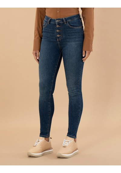 Pierre Cardin Kadın Koyu İndigo Jean 50273371-vr089 Koyu İndigo