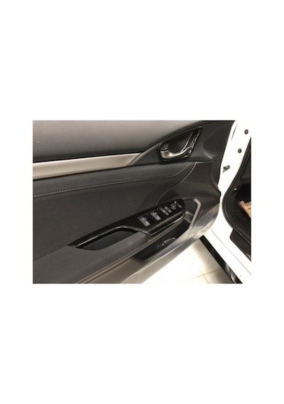 Honda Cıvıc Fc5 2016-2020 Kapı Kolçak Kaplama Pıano Black (550635611)