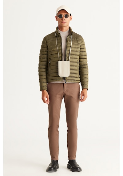 AC&Co / Altınyıldız Classics Erkek Bej Melanj Recycle Standart Fit Normal Kesim Yarım Balıkçı Yaka Pamuklu Jakarlı Triko Kazak Bej Melanj AC&Co / Altınyıldız Classics Erkek Bej Melanj Recycle Standart Fit Normal Kesim Yarım Balıkçı Yaka Pamuklu Jakarlı Triko Kazak Bej Melanj