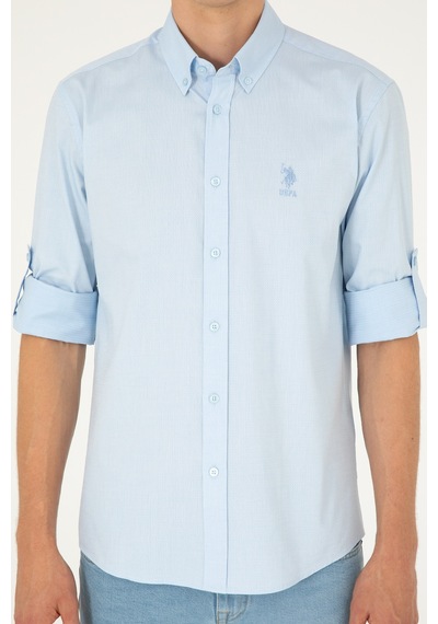 U.s. Polo Assn. Erkek Açık Mavi Gömlek Desenli 50283726-vr003 Açık Mavi U.s. Polo Assn. Erkek Açık Mavi Gömlek Desenli 50283726-vr003 Açık Mavi