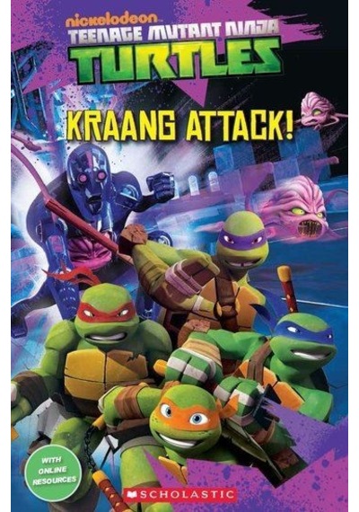 Popcorn Elt Readers Level 2: Ninja Turtles: Kraang Attack! +Cd