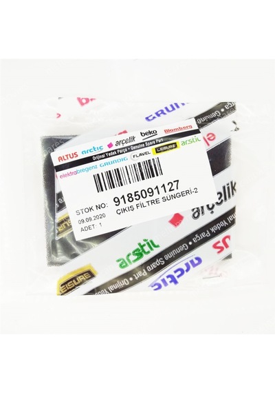 Arçelik Uyumlu S 4310 Süpürge Mini Çıkış Sünger Filtresi