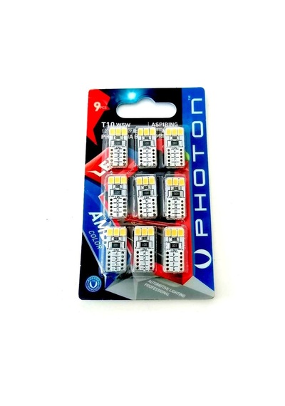 Megamarket06 W5w T10 Turuncu Dipsiz Tavan Park Plaka Ledi 1 Adet