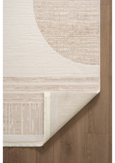 Luxia Lu002b Bej Krem Akrilik Modern Salon Koridor Yatak Ve Oturma Odası Halısı-1773 Bej-krem