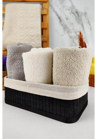 Digithome Bambu Çok Amaçlı Saklama Kutusu Düzenleyici Küçük Boy Organizer Siyah 25x15x8 Cm - Cl-6007-5