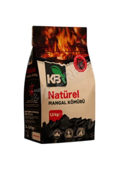 3 Adet Kbr Naturel Mangal Kömürü 1,5 Kg