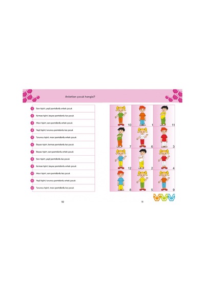 Bee Smart Görsel ve İşitsel Dikkat Seti 5-6 Yaş Azur Yayıncılık