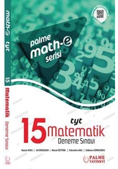 Palme Math-E Serisi Tyt Matematik 15 Deneme Sınavı Yeni