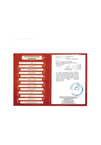 Gurmepark Karaman Divle Obruk Tulum Peyniri Yeni Sezon 250 G E