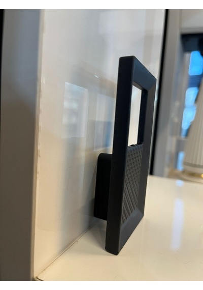 Payas Metal Kulp 32mm Mat Siyah Dolap Kapak Modern Mobilya Çekmece Tv Ünite Komidin Şifonyer Mat Siyah