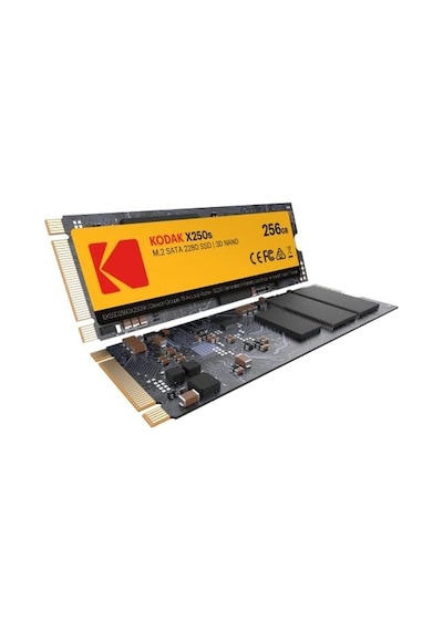 X250s 256gb M.2 Sata Ssd 2280 520mb/s Hızlı Dahili Ssd Disk Siyah